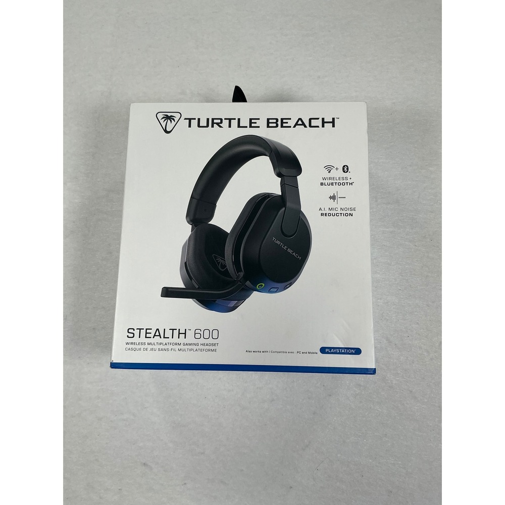 Turtle Beach Stealth 600 Gen 3 Wireless Headset PS5 PS4 PC Black NEW